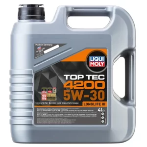 ACEITE 5W/30 HYUNDAI LIQUI MOLY TOP TEC 4200 NEW G SN C3 DPF 4 LITROS