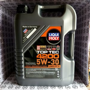 ACEITE 5W/30 LIQUI MOLY TOP TEC 4200 SN C3 DPF 5LITROS